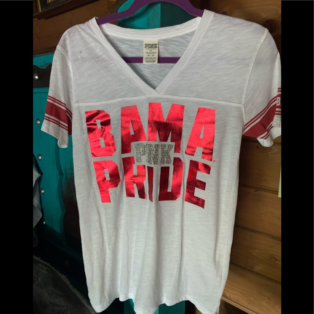 Ladies Victoria’s Secret Pink Alabama Tee, XS